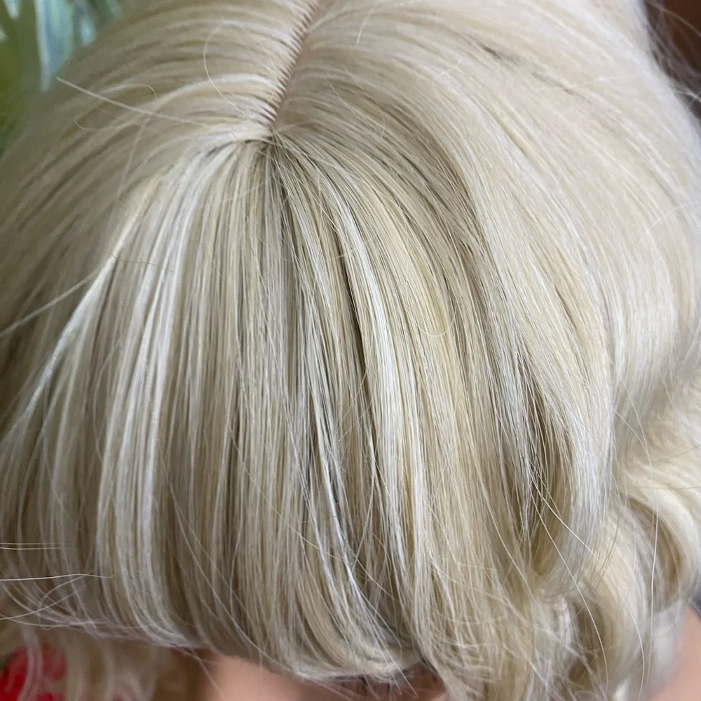 CLEARANCE stunning heatsafe atomic blonde bob